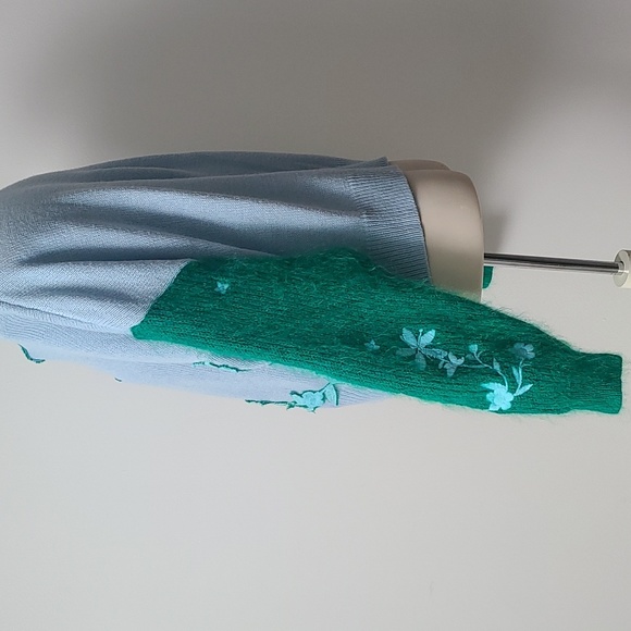 Refashioned Floral Patchwork Sweater 🌸 (L/XL) - Picture 4 of 6